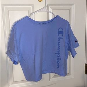 champion cropped t shirt